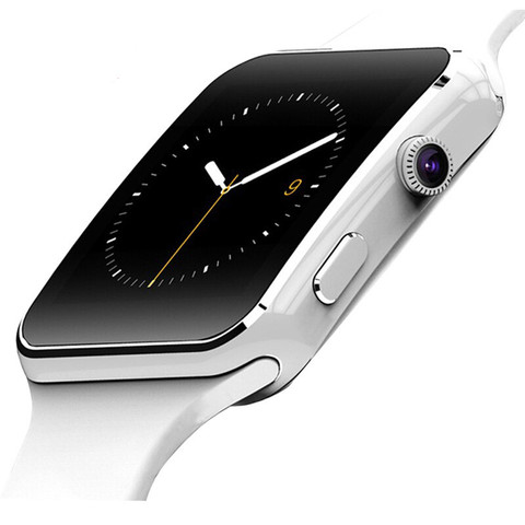 X6 Bluetooth Смарт часы спортивные Шагомер Smartwatch с камерой поддержка SIM TF карта Whatsapp Facebook для Мобильный телефон PK A1 ► Фото 1/5