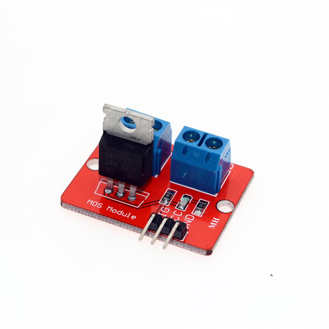 Верхняя кнопка Mosfet 0-24 В, стандартный модуль IRF520 для Arduino MCU ARM Raspberry pi ► Фото 1/5