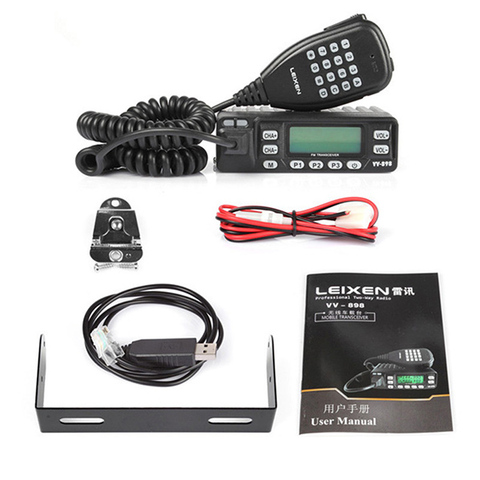 Leixen 25 Вт базовая станция радио двухдиапазонное Vhf Uhf мобильное радио для автомобильного трансивера лучше чем QYT KT8900 Автомобильная рация 50 км ► Фото 1/1