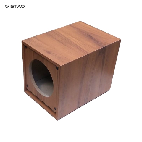 IWISTAO HIFI 8-дюймовый сабвуфер, пустой шкаф, Пассивный деревянный корпус для динамика, HDF плата «сделай сам» ► Фото 1/1