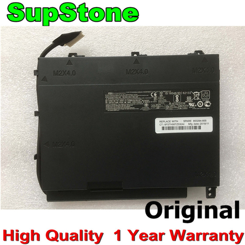Новая Оригинальная батарея SupStone OEM PF06XL для ноутбука HP Omen 17-w110ng HSTNN-DB7M 852801-2C1 853294-850 853294-855 PF06XL ► Фото 1/5