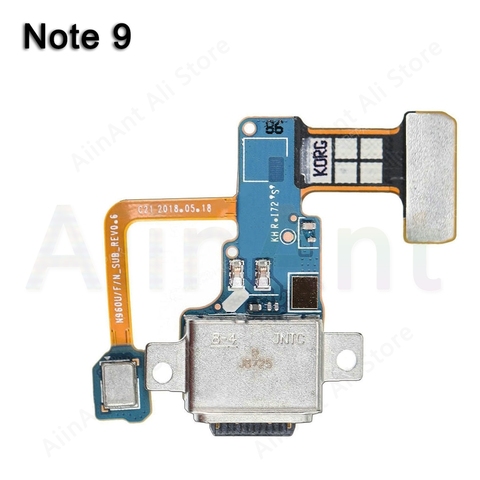 Для Samsung Galaxy Note 9 N9600 N960u N960f N960n Type-c Оригинальное зарядное устройство с USB-портом док-разъем гибкий кабель ► Фото 1/2