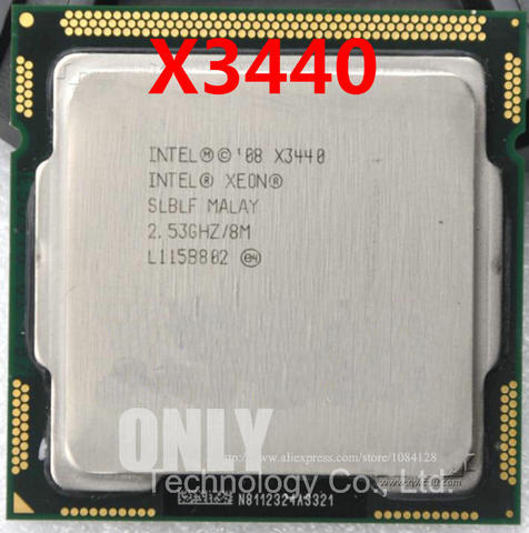 Бесплатная доставка, центральный процессор Xeon X3440,/2,53 ГГц/LGA1156/8 Мб/четырехъядерный/I5 650 i5 750 ► Фото 1/1