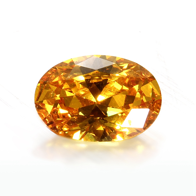 KiWarm новый шикарный незагреваемый драгоценный камень 10x14 мм желтый сапфир овальной формы AAA Натуральный незакрепленный драгоценный камень б... ► Фото 1/6