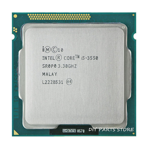 Процессор Intel Core i5 3550 i5 -3550 3,3 ГГц/6 МБ, разъем LGA 1155, процессор HD 2500, поддержка памяти: DDR3-1066 ► Фото 1/2