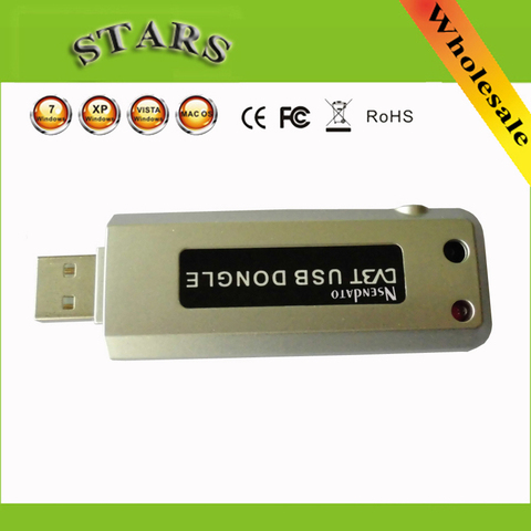 Цифровой USB 2,0 Dongle Stick DVB-T HD TV тюнер приемник-записывающее устройство с дистанционным управлением ИК антенной ► Фото 1/5