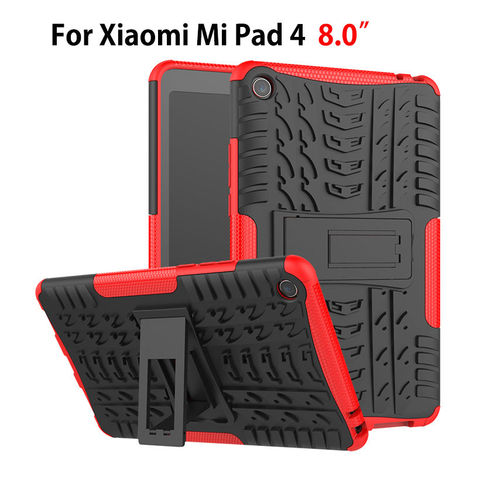 Чехол для Xiaomi Mi Pad MiPad 4 Mipad4 8,0 дюйма, чехол для тяжелых условий эксплуатации 2 в 1, гибридный прочный Чехол, подставка для планшета, оболочка ► Фото 1/1