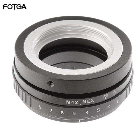 Кольцо-адаптер FOTGA для объектива M42, крепление для камеры Sony NEX E, A7S, A7R II, A5100 ► Фото 1/4