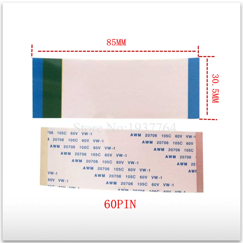 1 шт. новый кабель AWM 20706 E129545 AWM 20861 105C 60 V 60P 85 мм de largoboard ► Фото 1/2