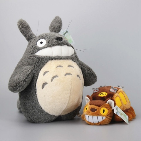 My Neightor Totoro кошка автобус мягкие куклы аниме плюшевые игрушки дети подарок на день рождения ► Фото 1/1