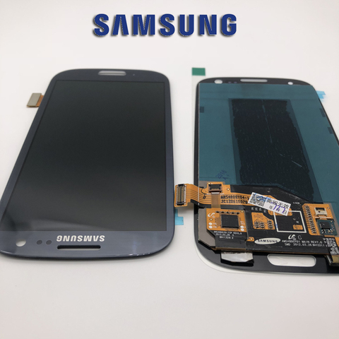 Оригинальный SUPER AMOLED ЖК-экран 4,8 дюйма для SAMSUNG Galaxy S III S3, ЖК-дисплей с дигитайзером, i9300, i9300i, i9301, i9301i, i9305 ► Фото 1/3