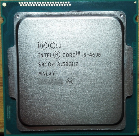 Процессор Intel Core i5-4690 i5 4690 I5- 4690 четырехъядерный LGA1150 настольный процессор ► Фото 1/1