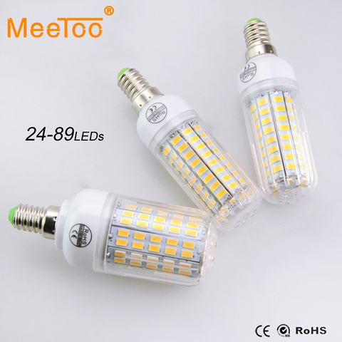 Высокая Мощность Новый E14 5730SMD серии CFL10W-35 W Светодиодный прожектор 24-89Leds ЛАМПА более Яркость чем 2835/3014/5630/5050SMD1PCS ► Фото 1/6