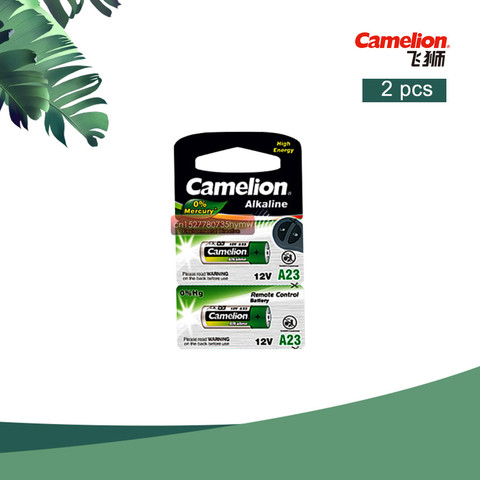 2 шт. Camelion Новинка 12В 23A 12В 27A 23A 12В 21/23 A23 E23A MN21 RC щелочная батарея пульт дистанционного управления ► Фото 1/6