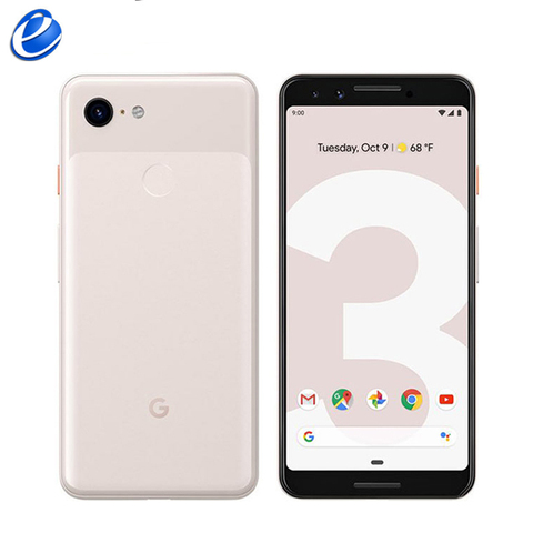 Смартфон Google Pixel 3/Pixel 3 XL оригинал, мобильный телефон с 5,5-дюймовым/6,3-дюймовым экраном, 4 ГБ ОЗУ 64 ГБ ПЗУ, восемь ядер, Andorid 9.0, двойная задняя камера ► Фото 1/3