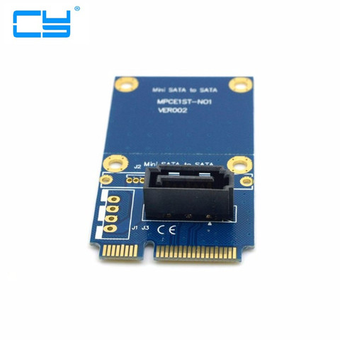 Mini pci express pcie PCI-E mSATA SSD 50 мм на SATA 7pin HDD адаптер жесткого диска PCBA адаптер MSATA инструменты для тестирования печатных плат ► Фото 1/3