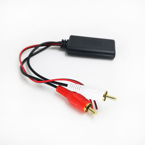 Biurlink автомобильный радиоприемник RCA Bluetooth адаптер стерео 2RCA беспроводной AUX аудио проводка для Kenwood для Clarion ► Фото 1/4