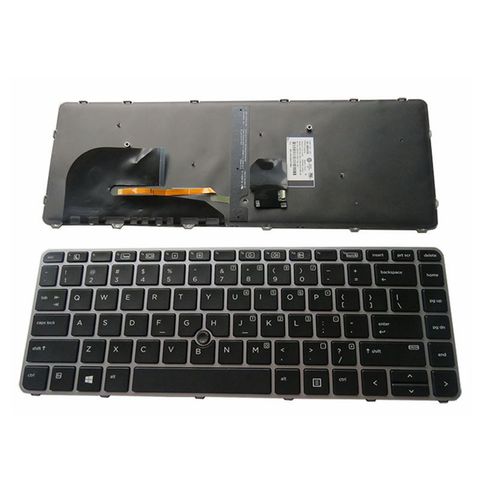 Английская клавиатура с подсветкой для HP EliteBook 840 G3 745 G3 745 G4 840 G4 848 G4 836308-001 821177-001 ► Фото 1/6