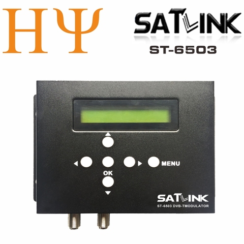 Оригинальный Satlink ST-6503 DVB-T модулятор Route DVB-T модулятор AV роутер DM модулятор DVB-T AV HD цифровой RF модулятор ► Фото 1/6