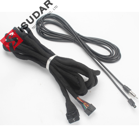 Удлинительный кабель Isudar для ISUDAR/BMW, автомобильный DVD-кабель, этот товар подходит только для ISUDAR DVD ► Фото 1/1
