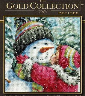 Бесплатная доставка, высокое качество, популярный Набор для вышивки крестиком kiss snowman Christmas DIM 70-033 ► Фото 1/5