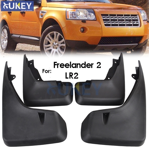 Подходит для Land Rover Lr2 Freelander 2 2006-2015 Брызговики грязевые щитки передние и задние аксессуары 2008 2009 2010 2011 2012 ► Фото 1/6