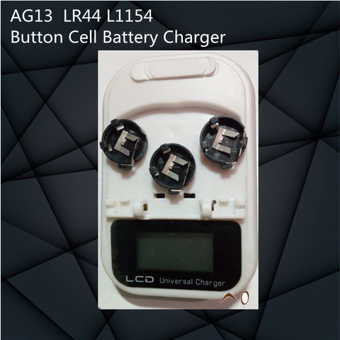 Высокое качество! Зарядное устройство AG13 LR44 L1154 LR44 303 RW32 V303 357AA с кнопками для монет, отличное качество с европейской вилкой ► Фото 1/1