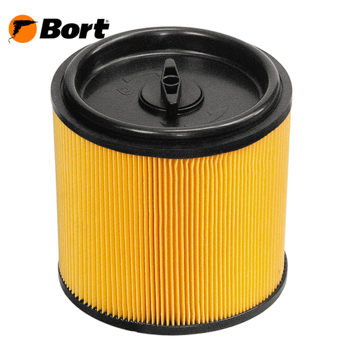 Патронный фильтр для пылесоса Bort BF-1 (для технических пылесосов Bort BSS-1220-Pro, BSS-1330-Pro и BSS-1518-Pr.Патронный, высокий уровень фильтрации, долгий срок службы) ► Фото 1/1