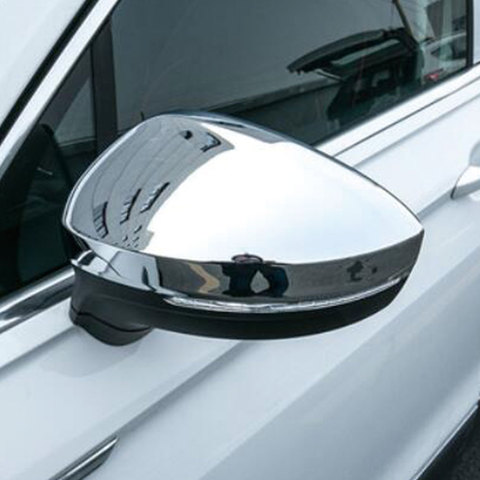 ABS хром для Volkswagen VW Tiguan MK2 2016 2017 2022 зеркало заднего вида накладка на зеркало заднего вида аксессуары ► Фото 1/6