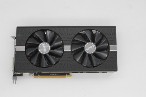 Видеокарта Sapphire Radeon RX580, 4 ГБ GDDR5 PCI Express x16 3,0, игровая видеокарта, внешняя видеокарта для настольного компьютера ► Фото 1/6