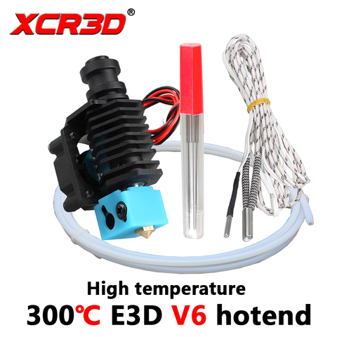 XCR-BP6 E3D V6 Hotend 3D части принтера высокая температура J-head ABS нейлон PETG высокотемпературный материал нагреватель печатающая головка ► Фото 1/6