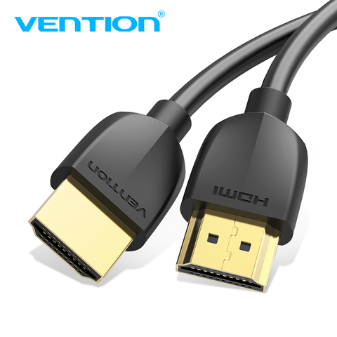 HDMI кабель Vention, кабель HDMI-HDMI, 4K HDMI 2.0 60FPS провод для разветвителя, ТВ, ЖК, ноутбука, PS3, проектора, компьютерный кабель ► Фото 1/6
