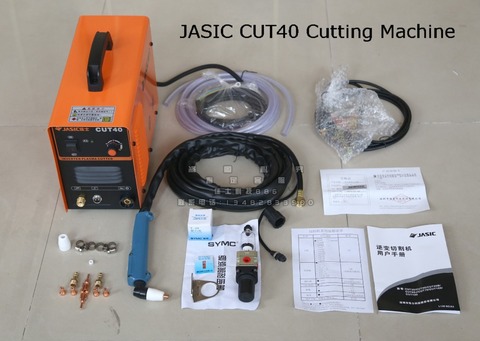 220 В Jasic Cut-40 Cut40 Cut 40 40A инвертор, воздушно-плазменный резак, режущий станок со стандартным фонариком, в комплект входит Инструкция на английск... ► Фото 1/6