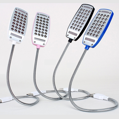 Светодиодный светильник MeeToo 28 s для чтения, Ультра-яркий, гибкий, 4 цвета, светодиодный, USB, 1 шт. ► Фото 1/6