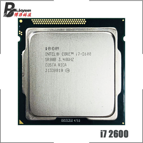 Процессор Intel Core 1155 i7 2600 3,4 ГГц, четырехъядерный процессор 8M 95W LGA ► Фото 1/1