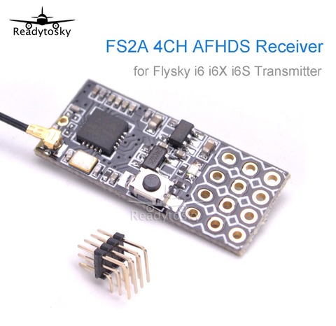 FS2A 4CH AFHDS 2A мини совместимый приемник PWM выход для передатчика Flysky i6 i6X i6S ► Фото 1/6