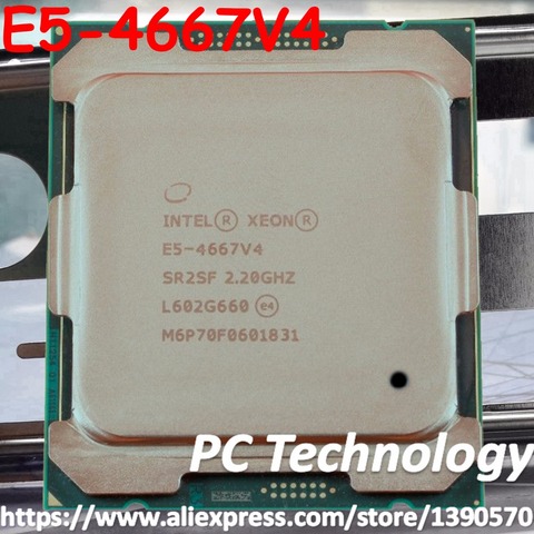 Оригинальный процессор Intel Xeon QS E5 4667V4, 2,20 ГГц, 45 м, 18 ядер, 14 нм, E5-4667V4, 135 Вт, LGA2011-3, V4, E5, 4667, V4 ► Фото 1/2