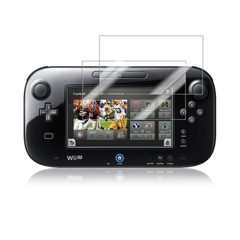 2 шт. антицарапное защитное покрытие ЖК-экрана для Nintendo для Wii U Антибликовая Защитная пленка для Wii U ► Фото 1/6