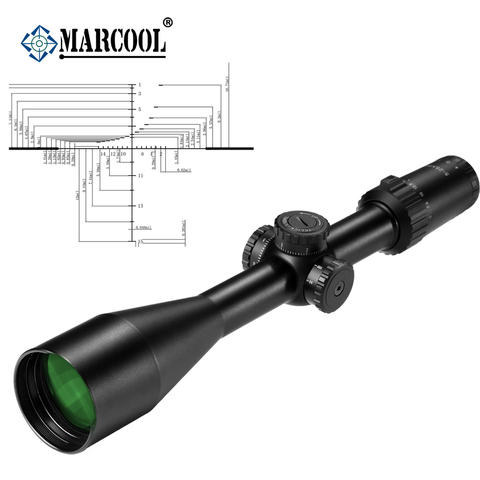 MARCOOL S.A.R. HD 5-25X56 SF FFP тактический прицел для охотничьей винтовки оптические прицелы для винтовки Сделано в Китае MAR-053 ► Фото 1/6