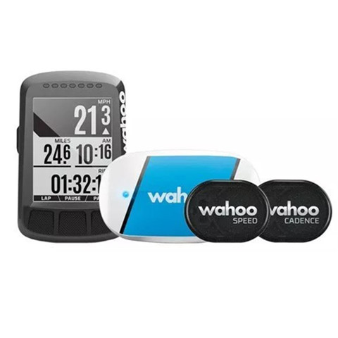 Велокомпьютер Wahoo ELEMNT BOLT с GPS, только Bluetooth GPS или комплект (пульсометр, датчик частоты сердечных сокращений, датчик скорости) ► Фото 1/5