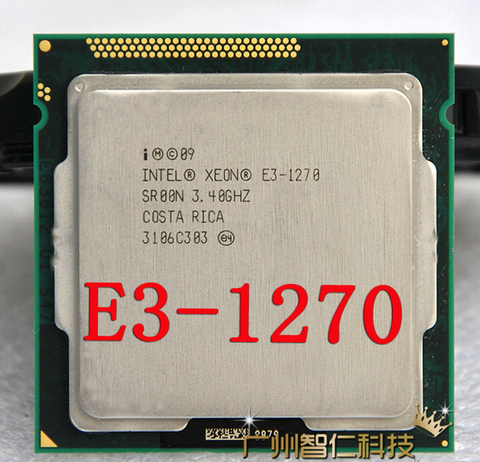 Процессор Intel Xeon e3-1270 ► Фото 1/1