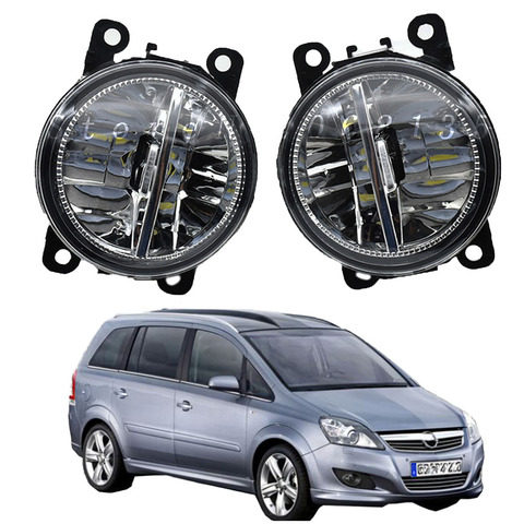 Светодиодные противотуманные фары для Opel Zafira B MPV A05 2005-2011, 6000 лм/комплект ► Фото 1/6