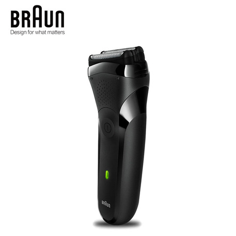 Braun Series 3 301S мужская электробритва, полностью моющаяся, быстрая зарядка, Сабельная бритва, электробритва ► Фото 1/6