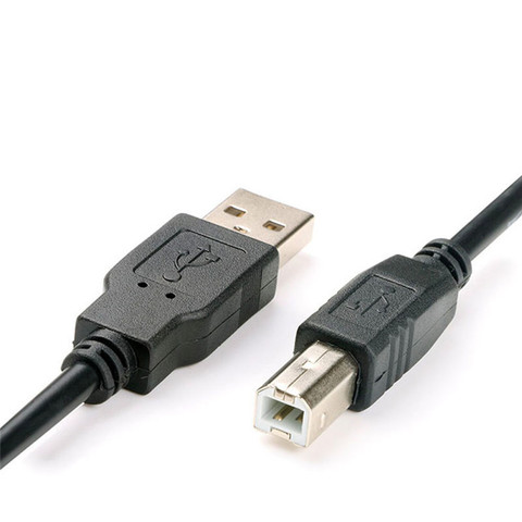 Высокоскоростной USB 2,0 A в B кабель для Canon Brother Samsung Hp Epson, шнур для принтера 1 м 1,5 м ► Фото 1/6