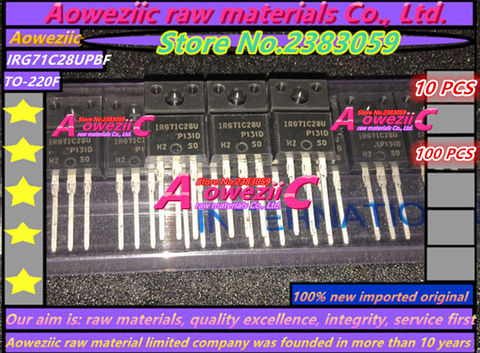 Aoweziic 100% новый импортный оригинальный G7IC28U IRG7IC28UPBF G71C28U IRG71C28UPBF IRG7IC28U IRG71C28U TO-220Ffield-effect транзистор ► Фото 1/2