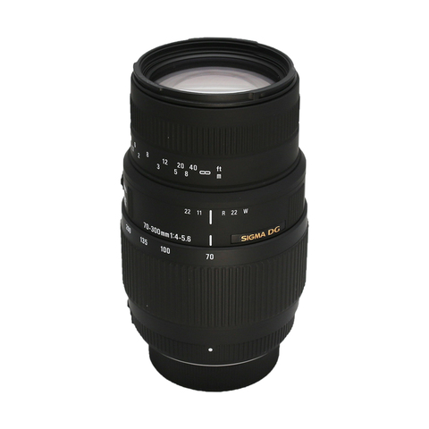 Макрообъектив Sigma 70-300 для Canon 70-300 мм f/4-5.6 DG, для 1300D 700D 750D 760D 800D 60D 70D 80D T3 T3i T5i T6 ► Фото 1/6