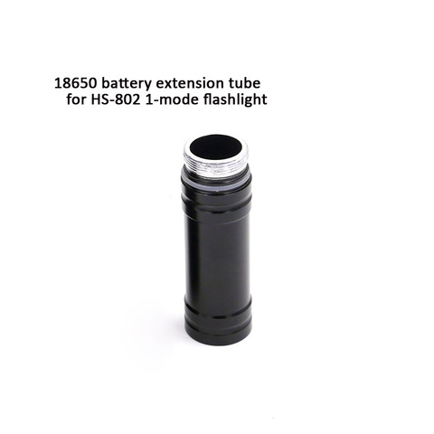 Удлинительная трубка для аккумулятора 18650 для фонарика с 1 режимом работы, на 1 режим, для HS-802 ► Фото 1/1