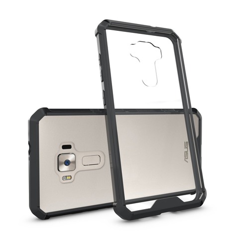 Чехол для телефона Asus ZenFone 3 ZE552KL акриловый + ТПУ прозрачный защитный чехол ► Фото 1/6