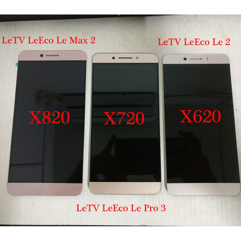 ЖК-дисплей с сенсорным экраном и дигитайзером для LeTV LeEco Le 2 X521 X525 X527 X529 X620 Pro 3 X720 X725 Max 2 X820 X821 X822 X823 X829 ► Фото 1/6
