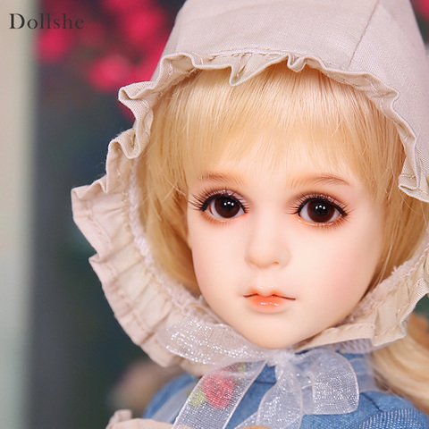 Бесплатная доставка, куклы BJD Dollshe Rosa Classic 1/4 6 г, симпатичная безвинная девушка из смолы, игрушки, лучший подарок DS Oueneifs ► Фото 1/5